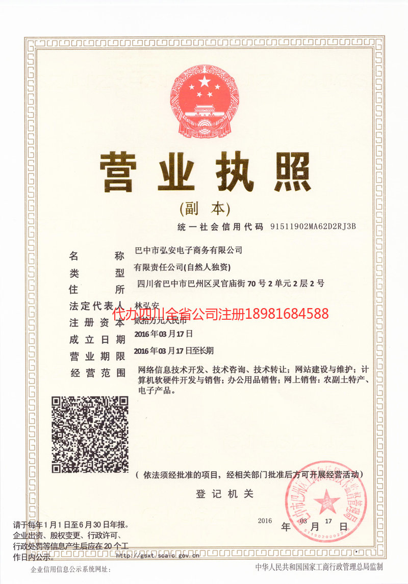 贵溪贵溪宏安电子商务有限公司